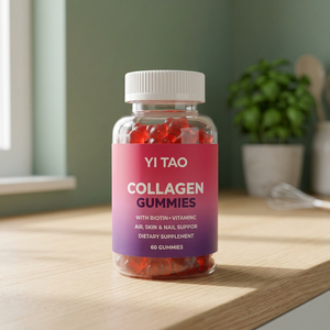 Gommes à la biotine, vitamine C et collagène, 60 unités, complément alimentaire pour la santé des cheveux, de la peau et des ongles, délicieuses gommes beauté. - Product Image 3