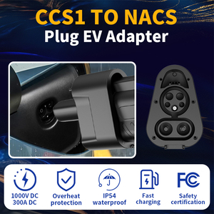 Adaptateur de voiture <span class=keywords><strong>Tesla</strong></span> OLINK, CCS1 vers NACS DC 300A 1000V, connecteurs EV étanches IP54 pour la recharge <span class=keywords><strong>Tesla</strong></span> - Product Image 5