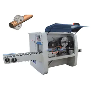Factory Price Automatic Round Log Multiple Rip Saw Machine With CE