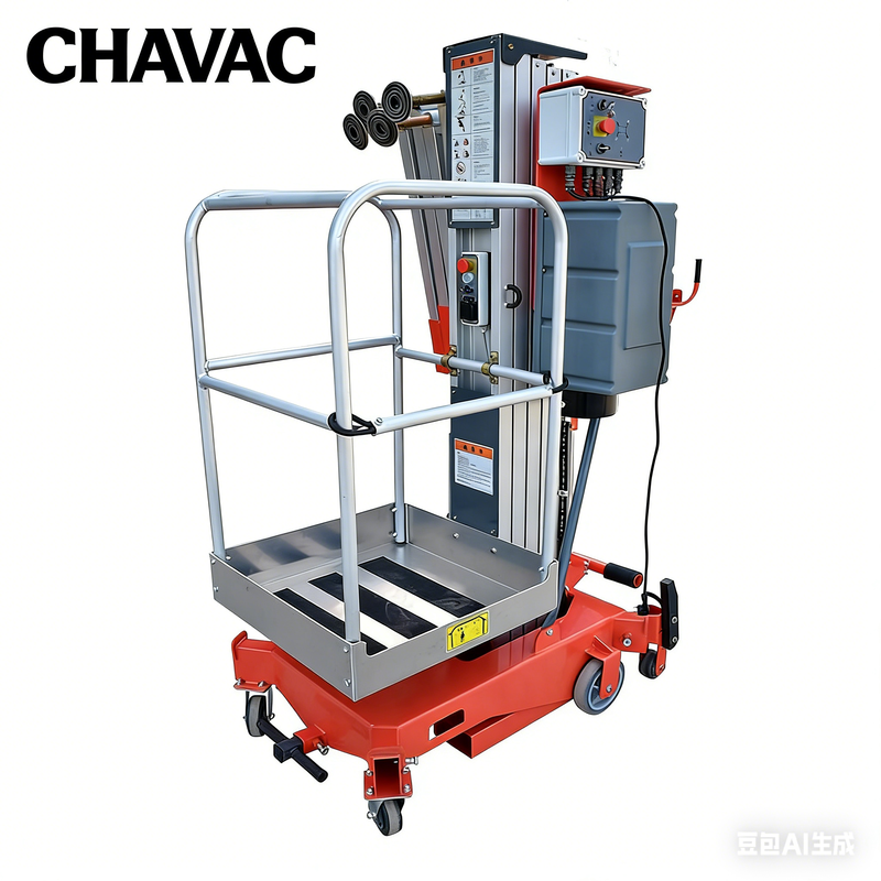 Easy Moving Single Mast Aluminum Alloy