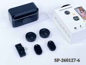 Micrófono Lavalier Inalámbrico 2.4G con Estuche de Carga, Reducción de Ruido ANC para iPhone y Android, Transmisión en Vivo, Vlog, Entrevistas - Product Image 5