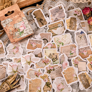 <span class=keywords><strong>Pegatinas</strong></span> Vintage LABON de Jardín Botánico, Calcomanías Florales Retro para Diario, Scrapbooking, Adornos Estéticos, <span class=keywords><strong>Pegatinas</strong></span> de Plantas - Product Image 2