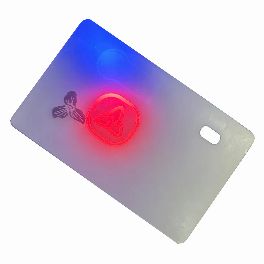 Hochwertige Fabrik benutzer definierte Druck Hologramm Overlay ID Hot Stamp ing Card Scratch Lentikular Cli Mli Holo graphische Karten