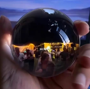 Bola de Cristal con Video Personalizado, Esfera de Recuerdos, Lámpara Electrónica de Escritorio, Bola de Cristal Mágica con Luz para Regalos de Navidad - Product Image 2