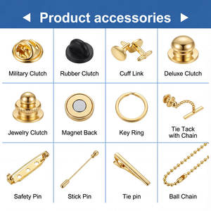 Pins de Esmalte Personalizados con Nombre e Iniciales - Pins de Letras del Alfabeto para Niños, Maestros y Regalos de Joyería Personalizados - Product Image 4