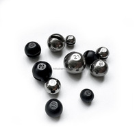 Têtes de jig en tungstène sans hameçons de 1,8 g à 28 g, 97 % tungstène, têtes de jig anti-herbe en tungstène pour la pêche au bar, plombs ronds en tungstène