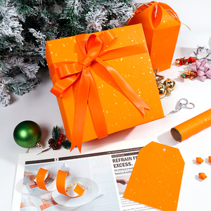 Custom 80g <b>Luxury</b> Hot Stamping Valentine's Day Birthday Party 43*300 cm <b>Christmas</b> Gift Packaging Cosmetic Box <b>Wrapping</b> <b>Paper</b> - Product Image 4