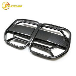กระจังหน้าคาร์บอนไฟเบอร์แบบแห้ง ไม่มีระบบ ACC สำหรับ BMW G22 G23 ซีรีส์ <span class=keywords><strong>4</strong></span> - Product Image 3