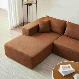 2026 Venta Directa de Fábrica: Conjunto de Sofás Modulares para Sala de Estar, Empacados al Vacío, para Edificios de Oficinas y Salas de Estar - Product Image 4