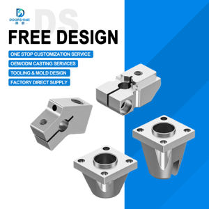 高精度铝合金压铸件，带去毛刺表面处理，用于仪表零件制造的精密压铸件 - Product Image 1