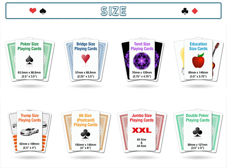 Front and Back Both Sides Custom Printed Playing Cards