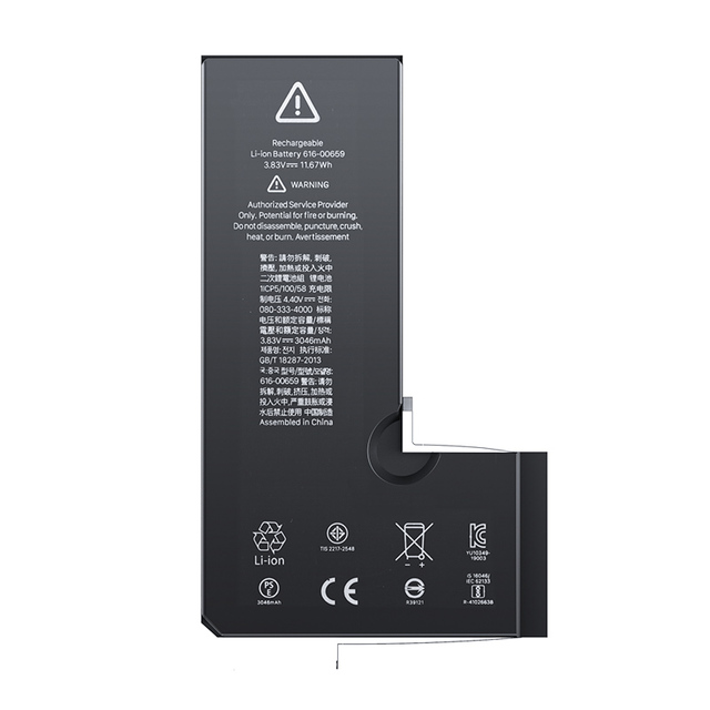 Factory Wholesale Mobile Phone Battery for iPhone 6 7 8 X XS MAX XR 11 12 13 14 15 16 Pro Max Replacement Cell Phone Battery
