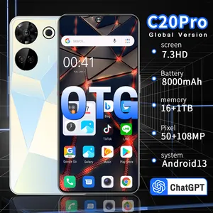 C20 ayna 13 pro zoom objektifi razrazr flip telefon kılıfı telefon android en gros
