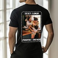 Spécialisé dans la production de t-shirts pour hommes sur mesure avec différentes options de tissus disponibles, impression personnalisée de logo et broderie de logo
