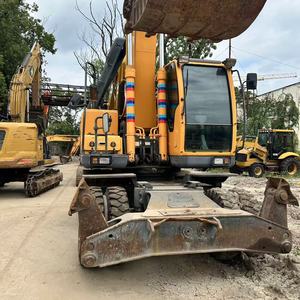 รถขุดไฮดรอลิกแบบล้อ HYUNDAI 210W-9 มือสอง น้ำหนัก 21 ตัน เครื่องจักรก่อสร้าง - Product Image 5