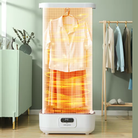 Séchoir à Vêtements Électrique Intelligent à Vapeur avec Repassage Automatique, Élimination des Acariens et Stérilisation pour Hôtels