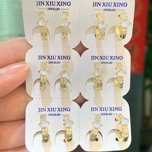 ต่างหูห้อยแฟชั่น Jxx ชุบทอง 14k ประดับด้วยทองแดง ต่างหูห้อยสำหรับผู้หญิง ต่างหูแฟชั่น - Product Image 6