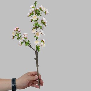 Nouvelles fleurs de cerisier à branches courtes de haute qualité en stock pour l'aménagement paysager intérieur, la décoration d'hôtel, la décoration de <span class=keywords><strong>mariage</strong></span>, la décoration de festival - Product Image 2