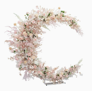 Decoración para Propuesta de <span class=keywords><strong>Matrimonio</strong></span>, Arco de Luna, Escenario Floral, Fondo para Fotografía en Vivo, Simulación de Ventana Floral - Product Image 5