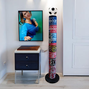 Football Fan Écharpe Affichage <span class=keywords><strong>Lampadaire</strong></span> Football Foulards Football Cadeau Illuminé Football Écharpe Présentoir - Product Image 3