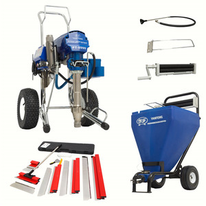 Yanfeng PT8990高流量9.5LPM壁と屋根ヘビーペイントエアレススプレーマシン - Product Image 2