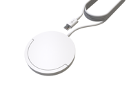 Chargeur sans fil de bureau compatible, puissance de sortie 10W, matériau ABS, certifié PD/QC, charge rapide, magnétique, multifonctionnel