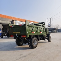 Camion agricole haute capacité à quatre roues motrices, nouveau camion benne diesel de 3 tonnes pour l'exploitation minière et le transport de marchandises