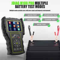 Herramienta de Diagnóstico de Fallas para Motocicletas JDiag M100 Pro, Escáner OBD2 Original para BMW, Kawasaki, Yamaha, KTM, etc.