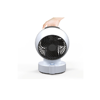 Ventilateur de table électrique intelligent portable à prix d'usine, oscillant, pour la maison, avec contrôle mécanique
