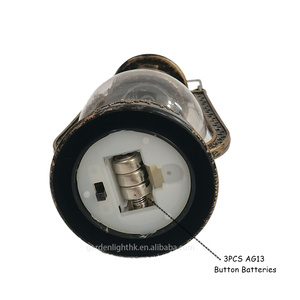 Lámpara de Caballo Vintage Color Cobre Antiguo con Luz LED - Lámpara Nocturna Portátil para Decoración del Hogar, Camping, Fiestas - Product Image 4