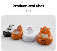 Canapé gonflable portable mignon pour enfants, chaise gonflable de dessin animé pour la maison et le camping, chaise longue légère pour l'extérieur OEM ODM