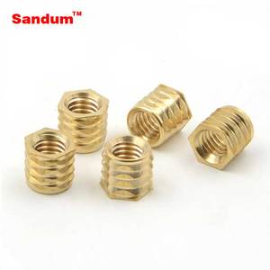 Toàn Cầu Cổ Điển Mục <span class=keywords><strong>Hex</strong></span> Nhiều Lớp Barbed Báo Chí Phù Hợp Threaded Chèn <span class=keywords><strong>Nut</strong></span> Cho Nhựa - Product Image 2