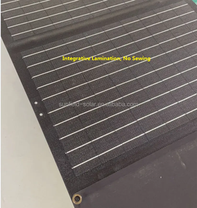 Vente d'usine <span class=keywords><strong>21</strong></span>% Efficacité Intégré Laminé Pliable 120W 12V Mono 900D Tissu Portable Panneau Solaire En Plein Air Camper Chargeur - Product Image 3