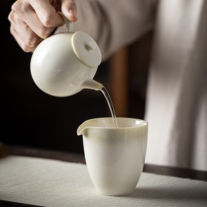 Handmade Celadon Glaze Small Teapot Porcelain Round With Lid For Chinese Kung Fu <b>Tea</b> <b>Set</b> Afternoon <b>Tea</b> Use - Product Image 3