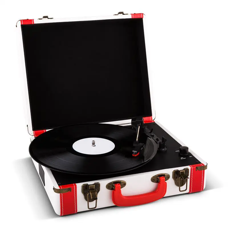 soundmaster music box mini built-in turntable gramophone record player