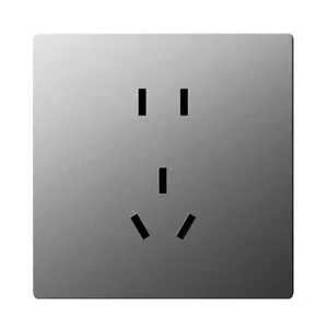 86 type household five hole 10A PC wall socket universal switch socket