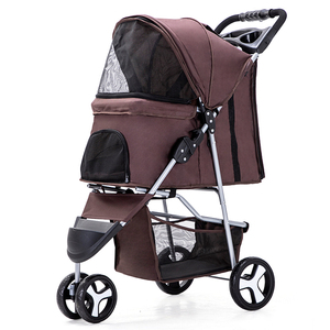 Carrito de Paseo <span class=keywords><strong>para</strong></span> Mascotas, de Tres Ruedas, Portátil, <span class=keywords><strong>para</strong></span> Viajes, <span class=keywords><strong>para</strong></span> <span class=keywords><strong>Perros</strong></span> y Gatos - Product Image 3