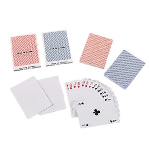 Cartes à <span class=keywords><strong>jouer</strong></span> en plastique PVC imprimées sur mesure et durables pour jeux de société Cartes de poker en plastique étanche avec boîte personnalisée - Product Image 1