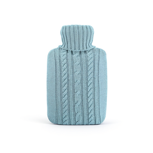 Bouillotte Hugo Frosch 1,8 l avec housse tricotée bleu pastel - Product Image 2