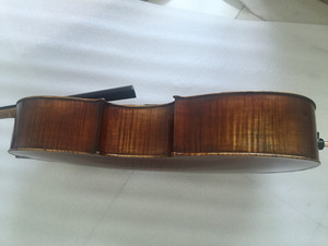 Etiqueta personalizada mejor marca Sinomusik hecho a mano antiguo rojo marrón profesional violonchelo artesanía italiana instrumento de cuerda con bolsa y lazo - Product Image 5