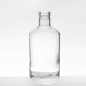 Botella de Tequila Vacía Transparente Rectangular de 500ml 700ml 750ml, Botella de Vidrio para Licor, Ginebra, Ron, Vodka, <span class=keywords><strong>Mezcal</strong></span> con Tapones de Corcho de Madera - Product Image 1
