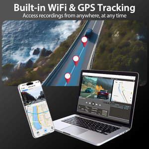 Registratore di Guida TIGER con Schermo IPS da 3,16 Pollici 4K, Dash Cam Full HD <span class=keywords><strong>per</strong></span> <span class=keywords><strong>Auto</strong></span> con Wi-Fi Integrato, GPS, ADAS, <span class=keywords><strong>Telecamera</strong></span> Anteriore e Posteriore 4K - Product Image 6