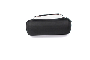 ODM CN/VN Factory's Portable PU Zipper <b>Carry</b> <b>Case</b> Shockproof and Wear-Resistant for Speaker Round Nylon Travel Use - Product Image 4