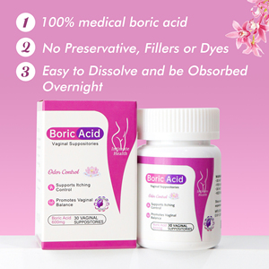Vente en gros d'<span class=keywords><strong>acide</strong></span> <span class=keywords><strong>borique</strong></span> 600mg pour femmes 30 capsules capsules de poudre de vagin Yoni Pops Suppositoires d'<span class=keywords><strong>acide</strong></span> <span class=keywords><strong>borique</strong></span> de nettoyage de désintoxication - Product Image 6