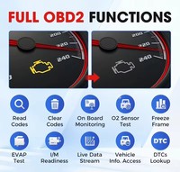 Escáner de Automóviles OBDII LAUNCH CRP129X V3.0 con Diagnóstico de 4 Sistemas, 12 Servicios de Reinicio, Herramientas de Diagnóstico, Actualización del CRP129X V2.0