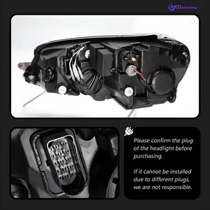2013 2017 Golf 7 MK7 Phụ kiện tự động điều kiện mới Led Đèn Pha DRL tín hiệu máy chiếu ống kính 8000K cắm chơi xe phía trước - Product Image 4