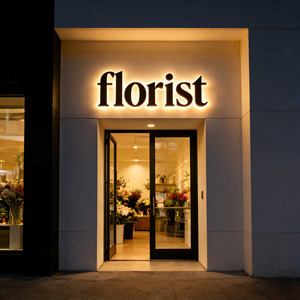 Insegna Pubblicitaria Personalizzata per Esterni con Lettere Luminose a LED Retroilluminate, Adatta per Decorazione Murale Aziendale - Product Image 3