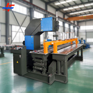 Sierra de cinta vertical metálica de alta precisión para corte de acero, hierro y aluminio, con profundidad de corte de 1300 mm y altura de 1000 mm - Product Image 1