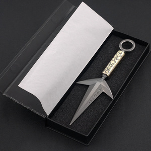 Kunai de 23 cm de Anime Ninja, Cuarto Hokage, Dios del Trueno Volador, Aleación de Zinc Metálica, Decoración Coleccionable para Escritorio, Accesorio de Cosplay, Regalo para Niño - Product Image 5