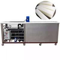 Grande machine à glaçons industrielle commerciale solaire de 1 tonne pour la fabrication de blocs de glace transparents pour le Ghana, le Nigéria et l'Afrique du Sud